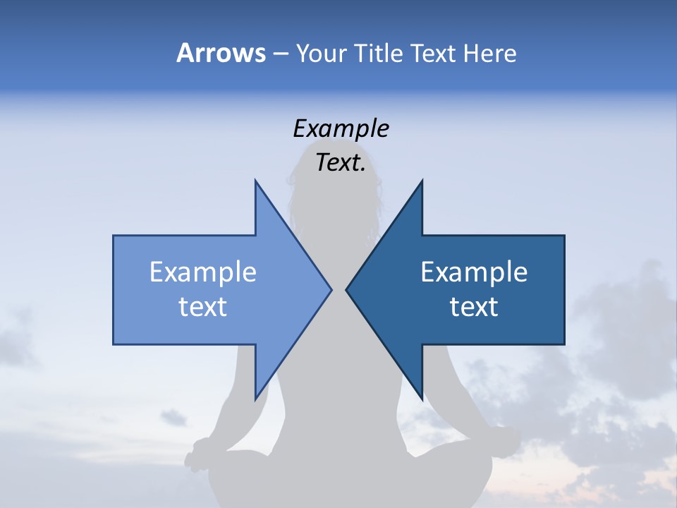 Karibik Sky Female PowerPoint Template