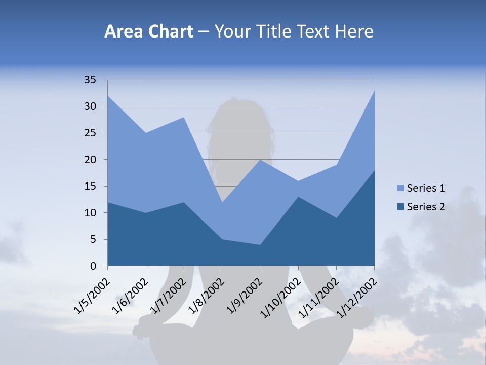 Karibik Sky Female PowerPoint Template