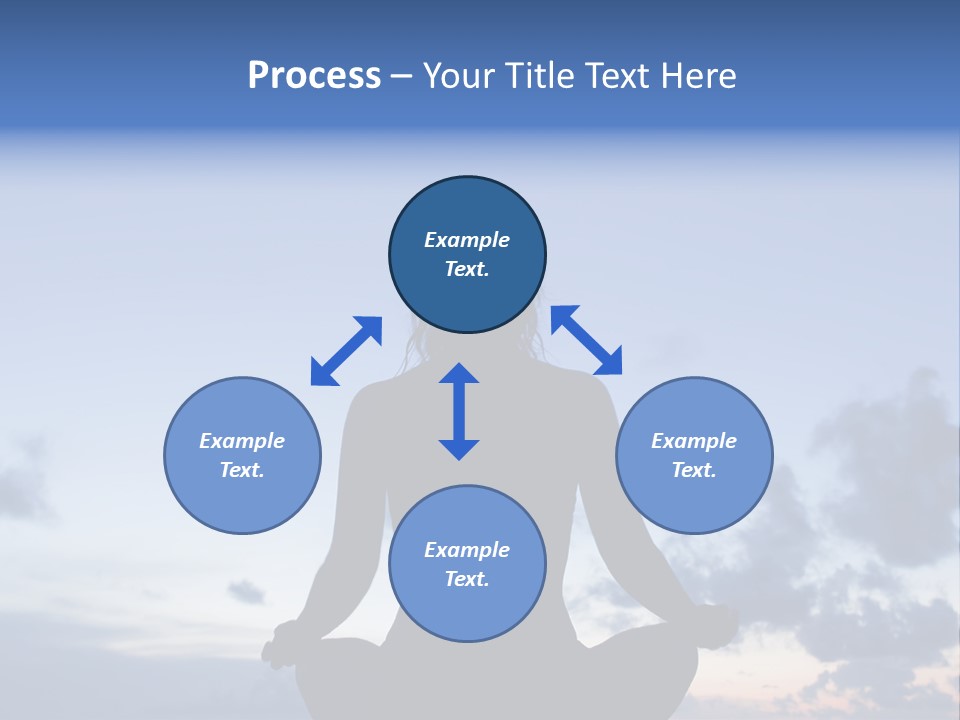 Karibik Sky Female PowerPoint Template