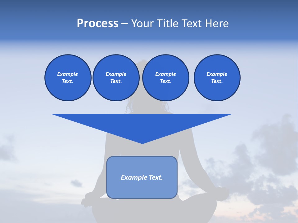 Karibik Sky Female PowerPoint Template