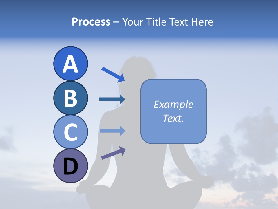 Karibik Sky Female PowerPoint Template