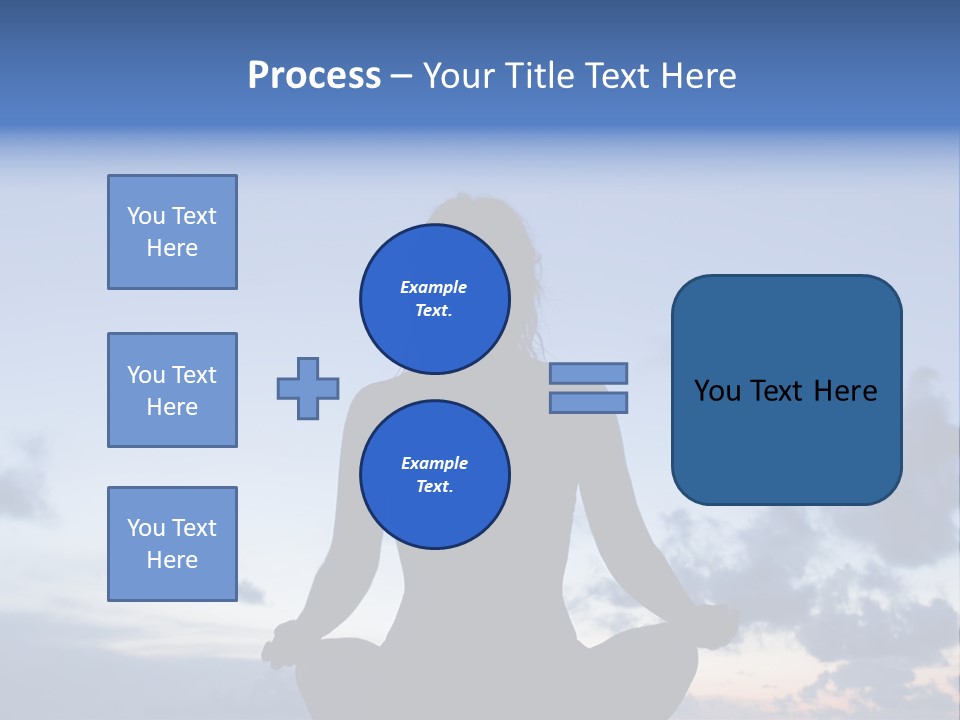 Karibik Sky Female PowerPoint Template