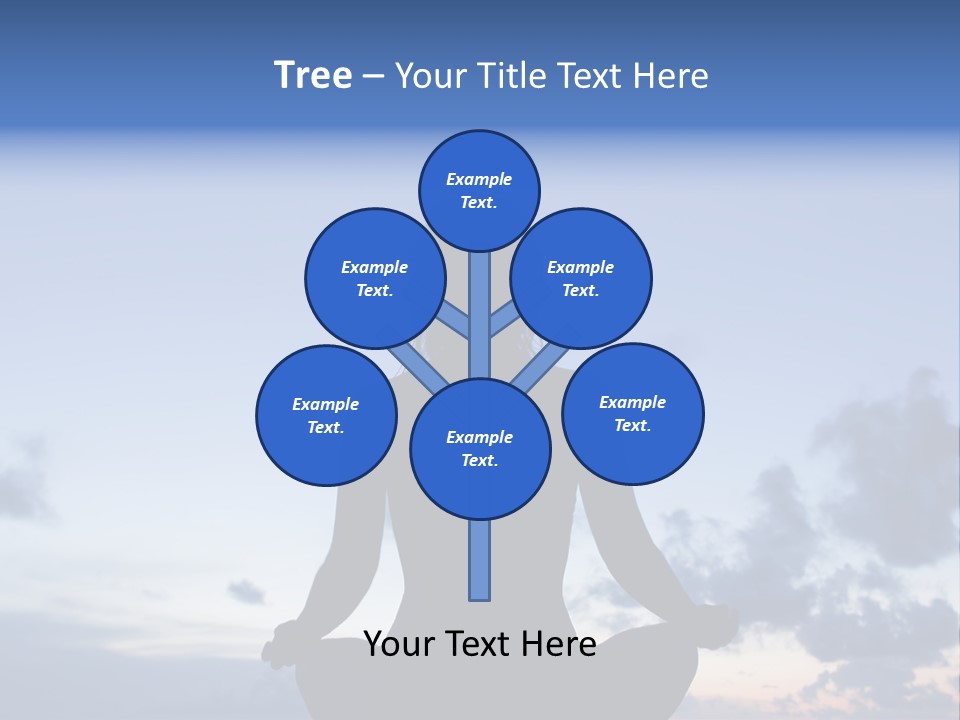 Karibik Sky Female PowerPoint Template