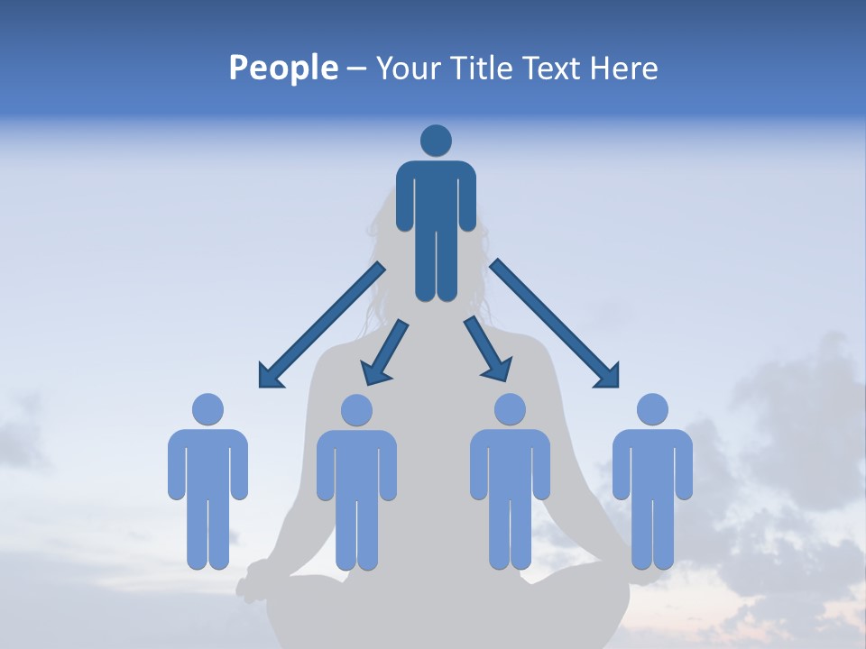 Karibik Sky Female PowerPoint Template