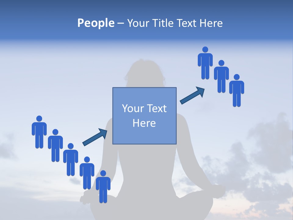 Karibik Sky Female PowerPoint Template