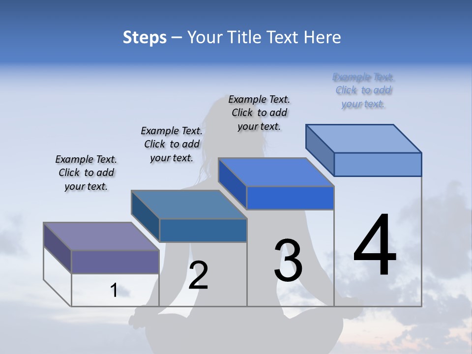 Karibik Sky Female PowerPoint Template