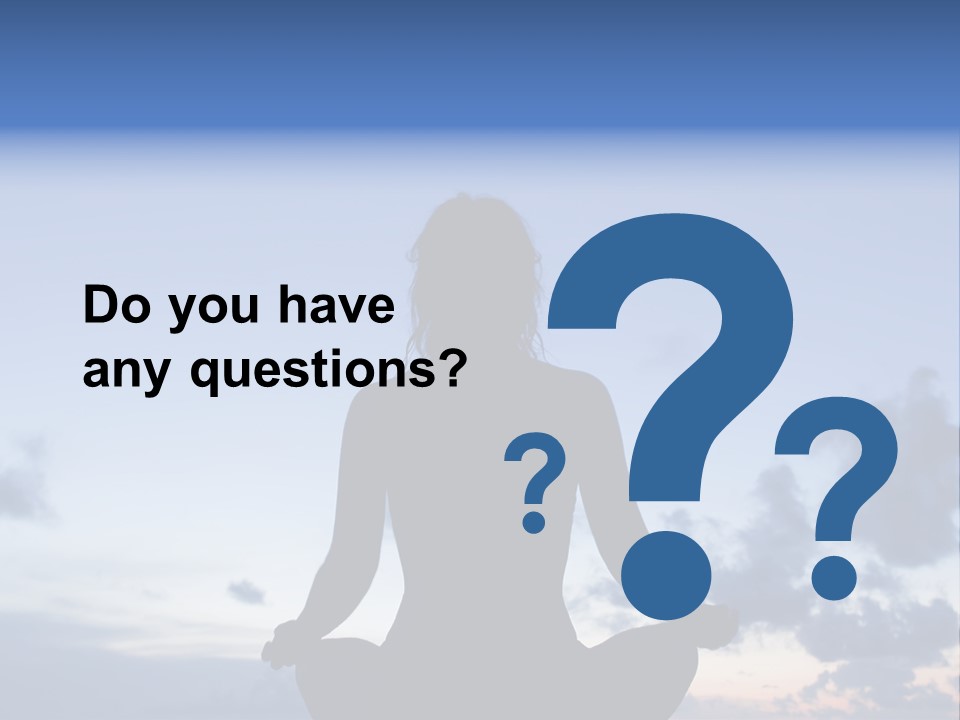 Karibik Sky Female PowerPoint Template