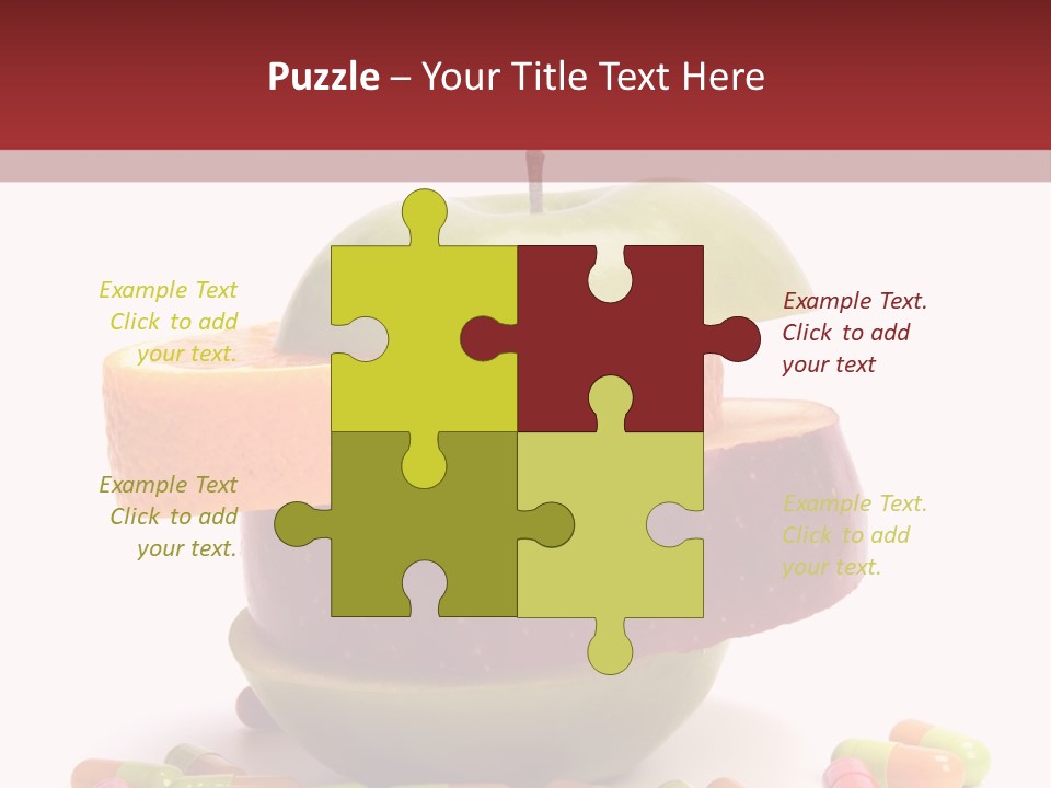 Isolated Tablet Nature PowerPoint Template