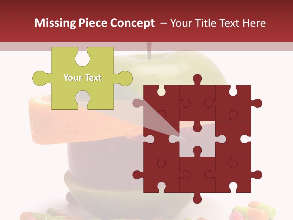 Isolated Tablet Nature PowerPoint Template