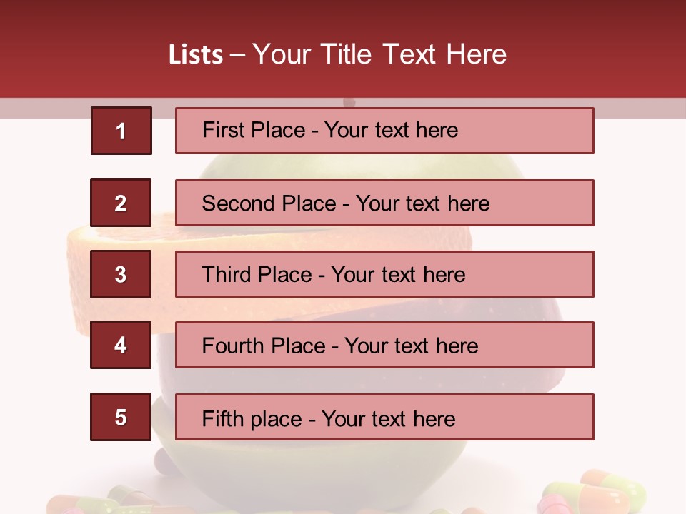 Isolated Tablet Nature PowerPoint Template