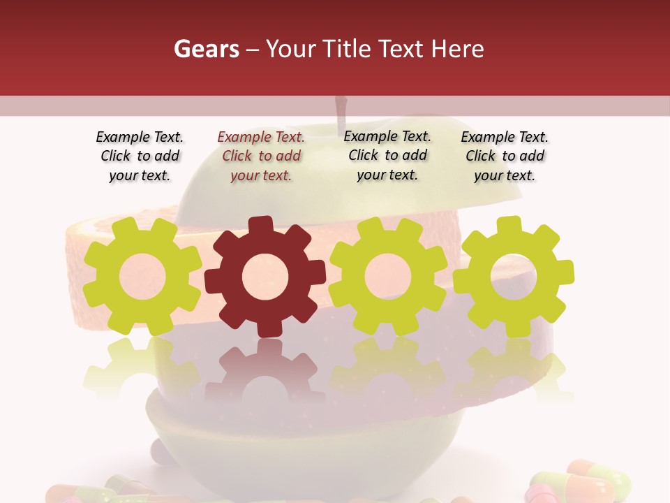 Isolated Tablet Nature PowerPoint Template