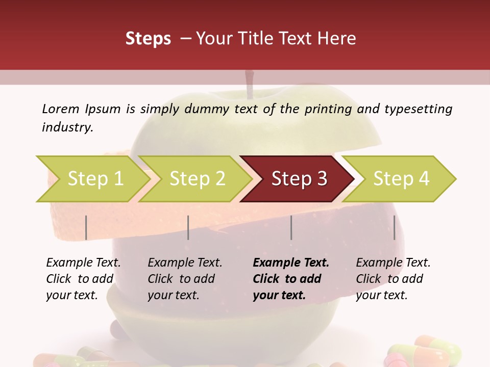 Isolated Tablet Nature PowerPoint Template