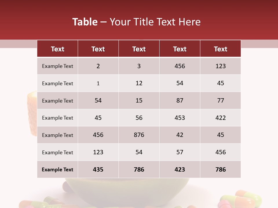 Isolated Tablet Nature PowerPoint Template