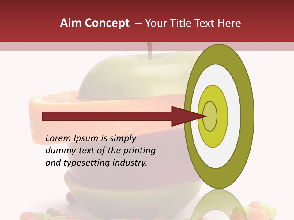 Isolated Tablet Nature PowerPoint Template