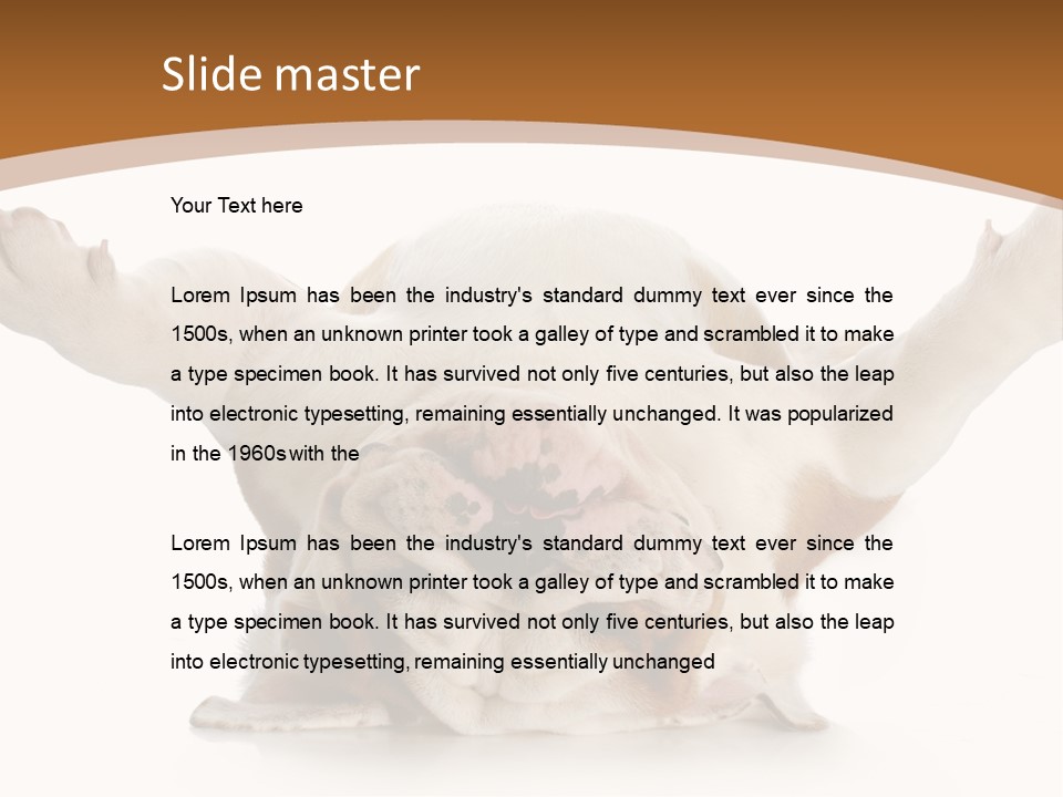 Months Looking Mammal PowerPoint Template