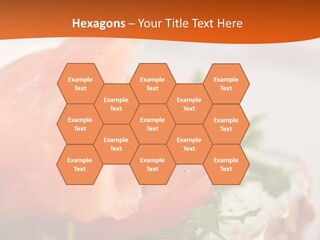 Sandwich Parsley Tomato PowerPoint Template