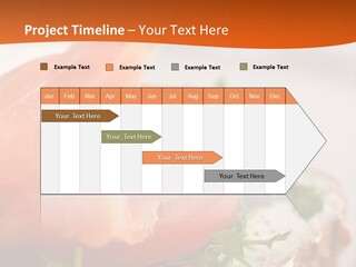 Sandwich Parsley Tomato PowerPoint Template