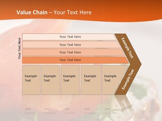Sandwich Parsley Tomato PowerPoint Template