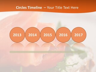 Sandwich Parsley Tomato PowerPoint Template