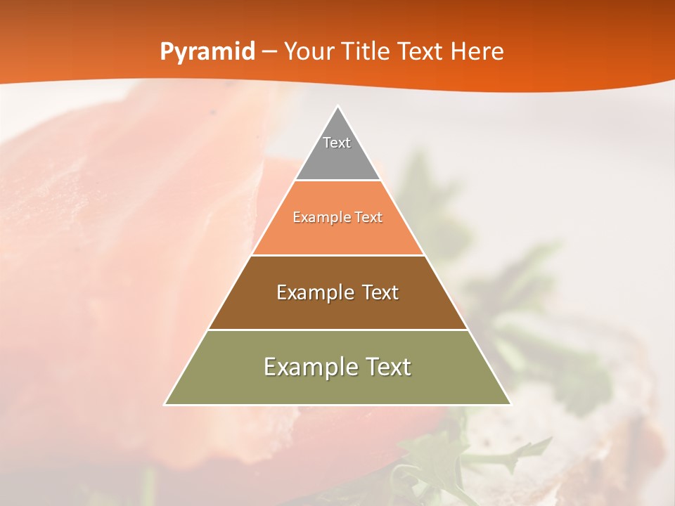 Sandwich Parsley Tomato PowerPoint Template