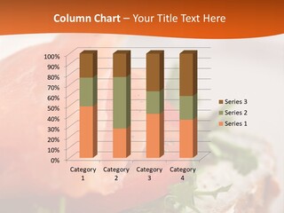 Sandwich Parsley Tomato PowerPoint Template