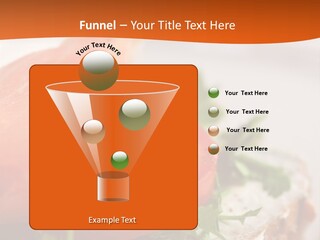 Sandwich Parsley Tomato PowerPoint Template