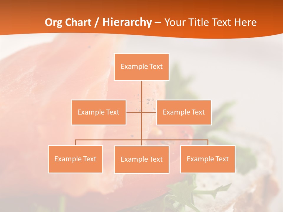 Sandwich Parsley Tomato PowerPoint Template