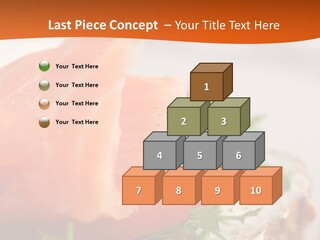 Sandwich Parsley Tomato PowerPoint Template