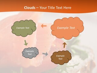 Sandwich Parsley Tomato PowerPoint Template