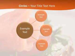 Sandwich Parsley Tomato PowerPoint Template