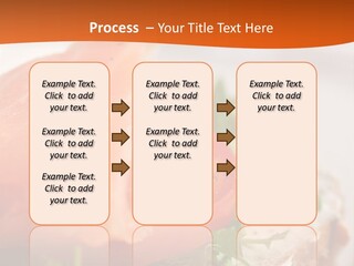 Sandwich Parsley Tomato PowerPoint Template