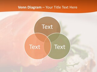 Sandwich Parsley Tomato PowerPoint Template