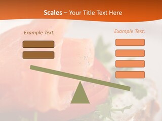 Sandwich Parsley Tomato PowerPoint Template