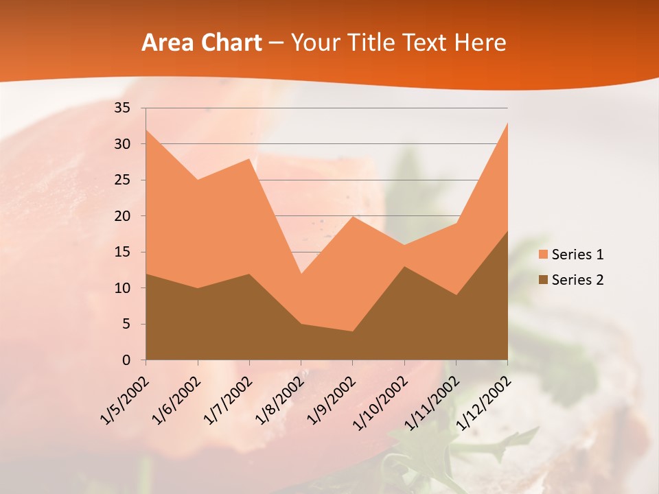 Sandwich Parsley Tomato PowerPoint Template