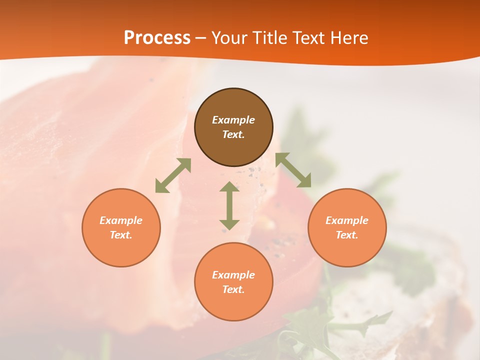 Sandwich Parsley Tomato PowerPoint Template