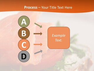 Sandwich Parsley Tomato PowerPoint Template