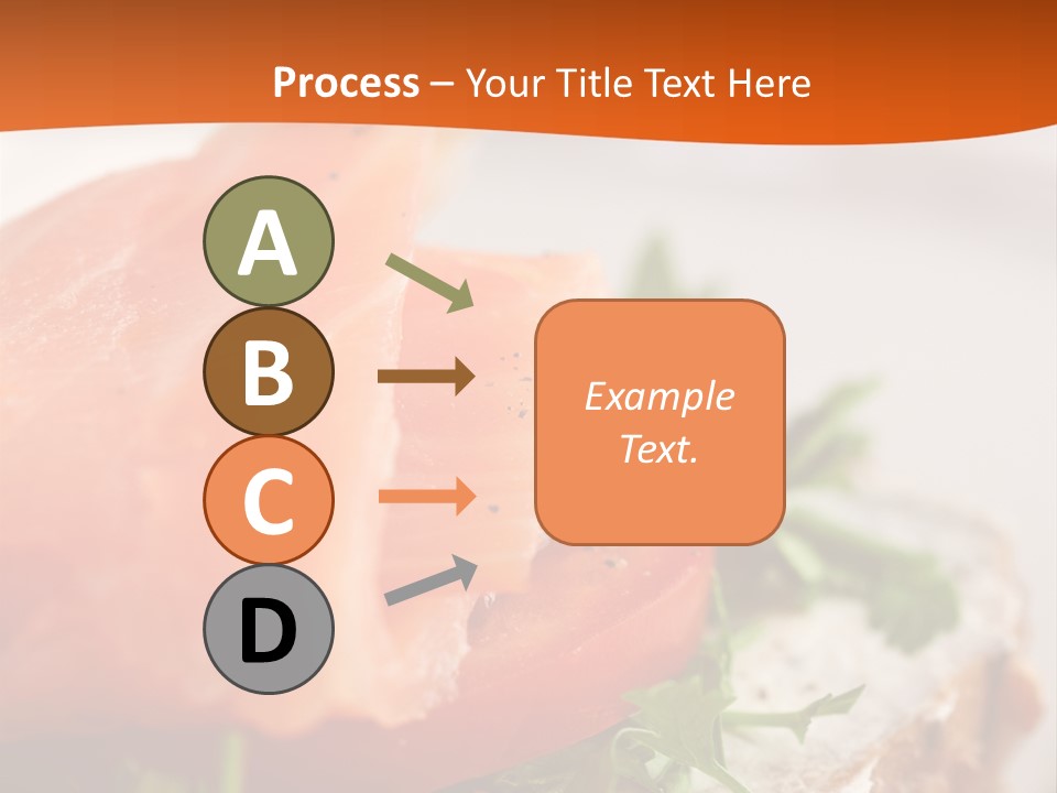 Sandwich Parsley Tomato PowerPoint Template