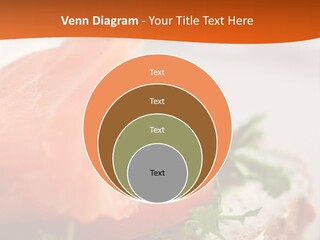 Sandwich Parsley Tomato PowerPoint Template