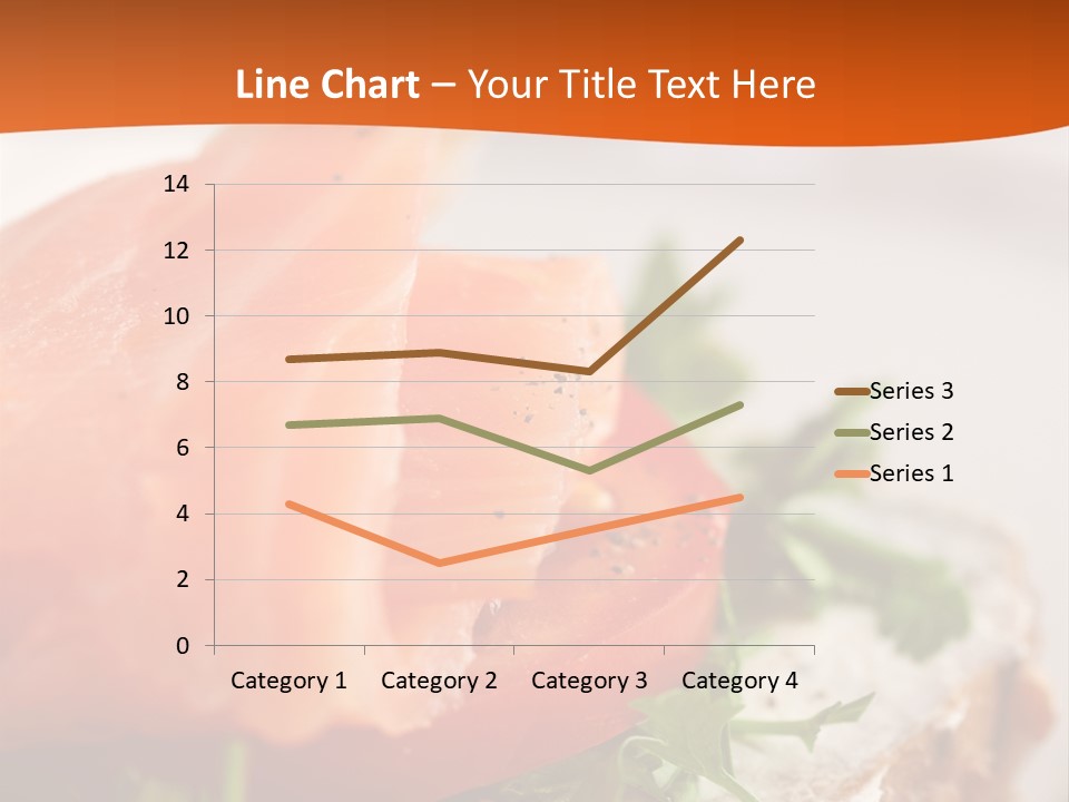 Sandwich Parsley Tomato PowerPoint Template