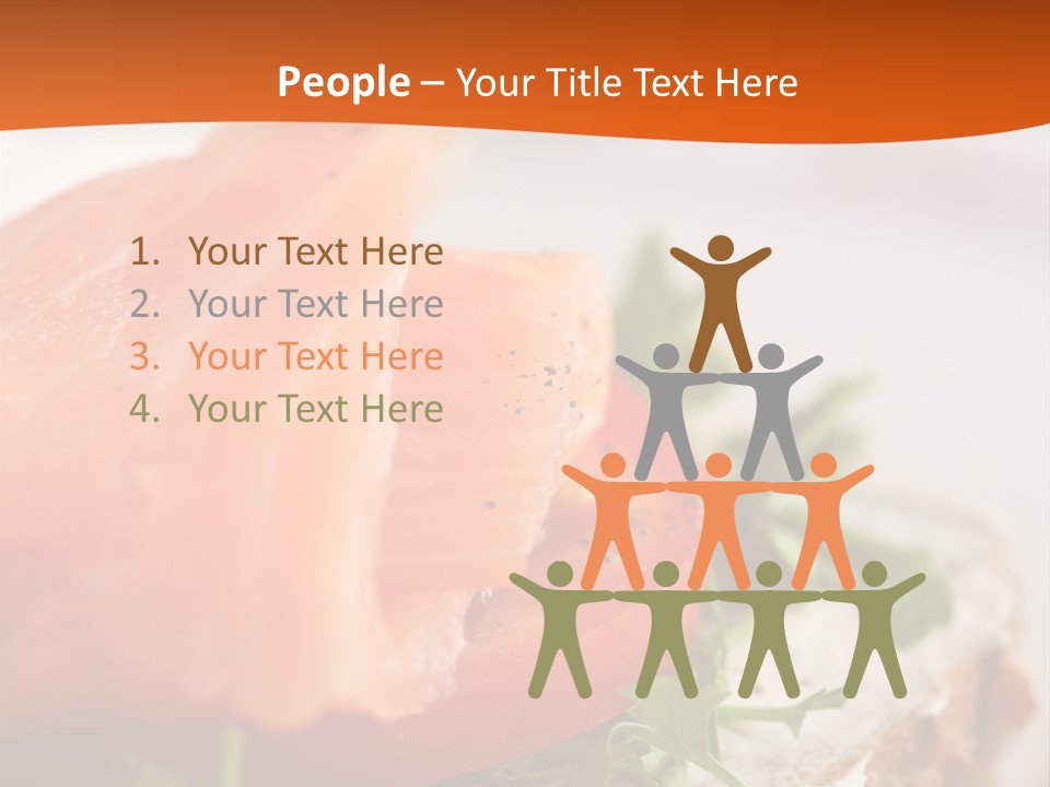 Sandwich Parsley Tomato PowerPoint Template