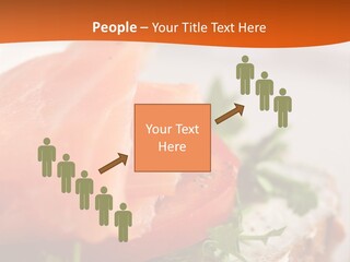 Sandwich Parsley Tomato PowerPoint Template