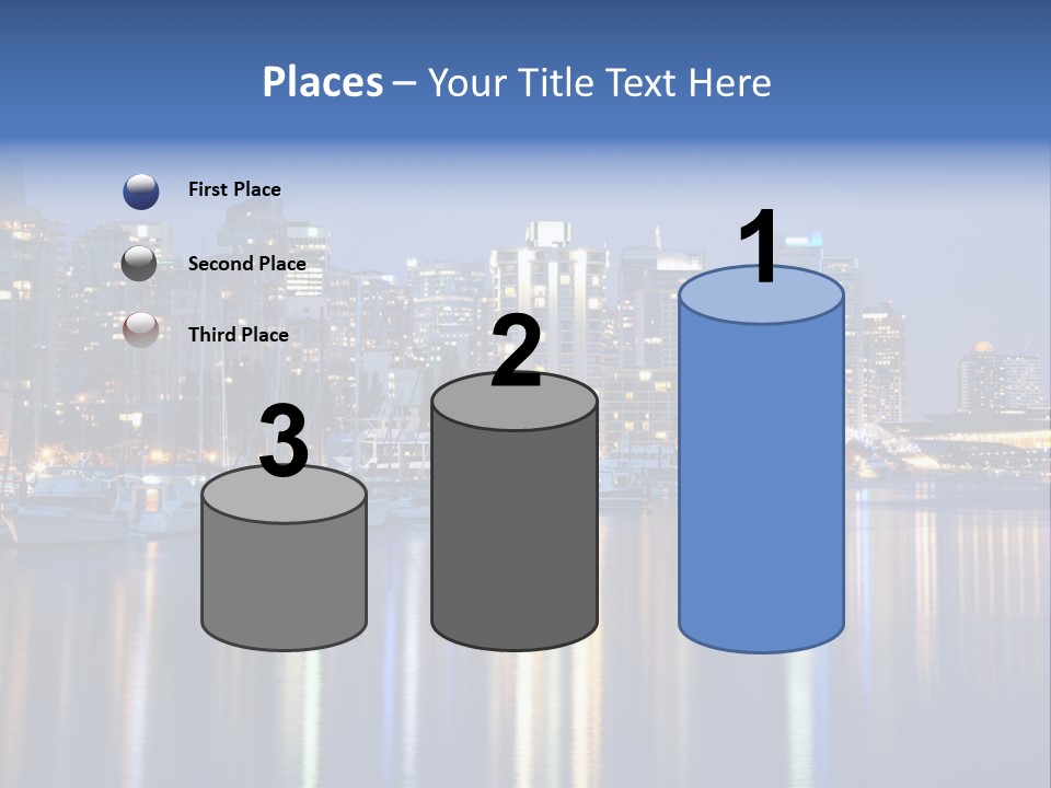 Commercial Financial Columbia PowerPoint Template
