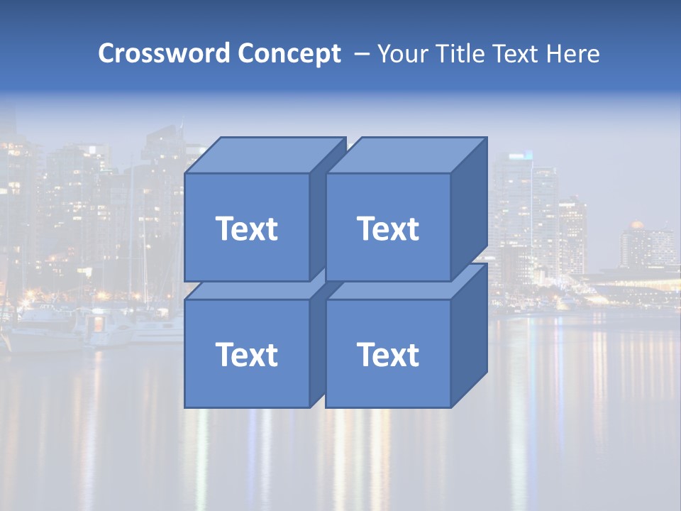 Commercial Financial Columbia PowerPoint Template