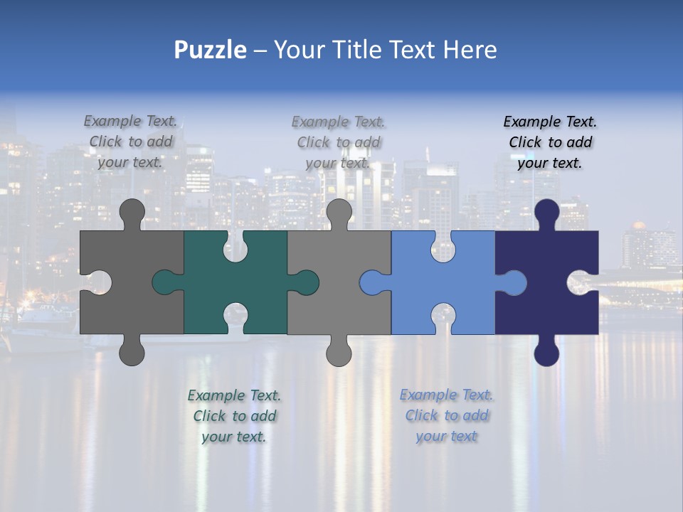 Commercial Financial Columbia PowerPoint Template