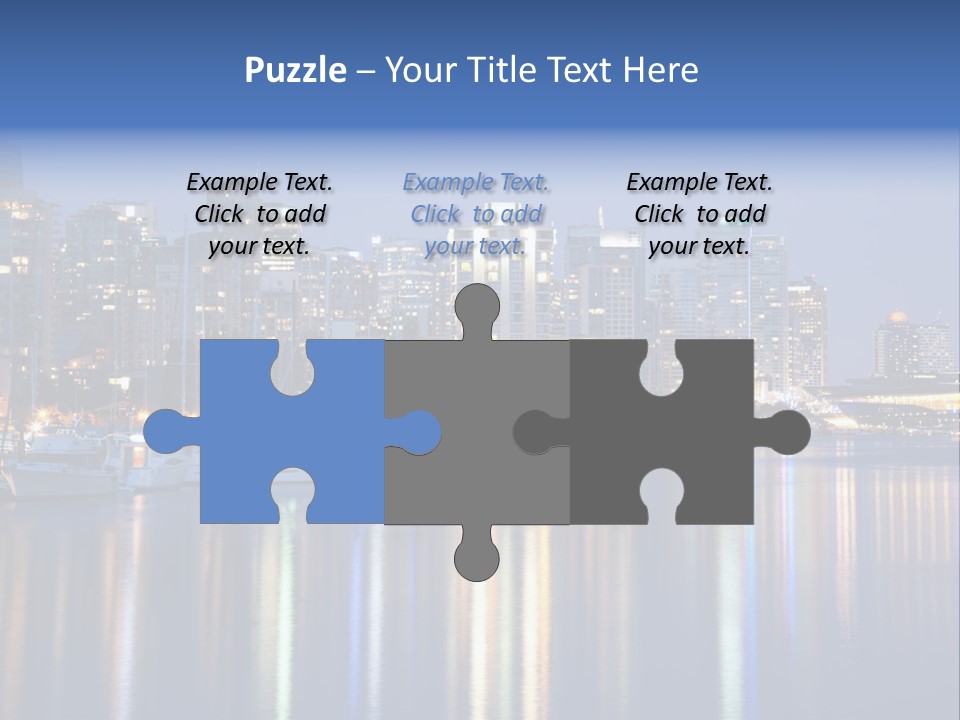 Commercial Financial Columbia PowerPoint Template