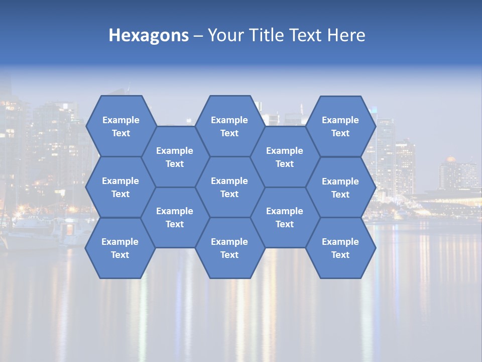 Commercial Financial Columbia PowerPoint Template