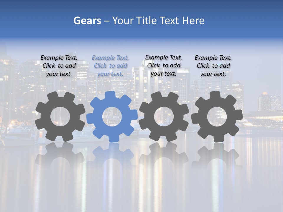 Commercial Financial Columbia PowerPoint Template