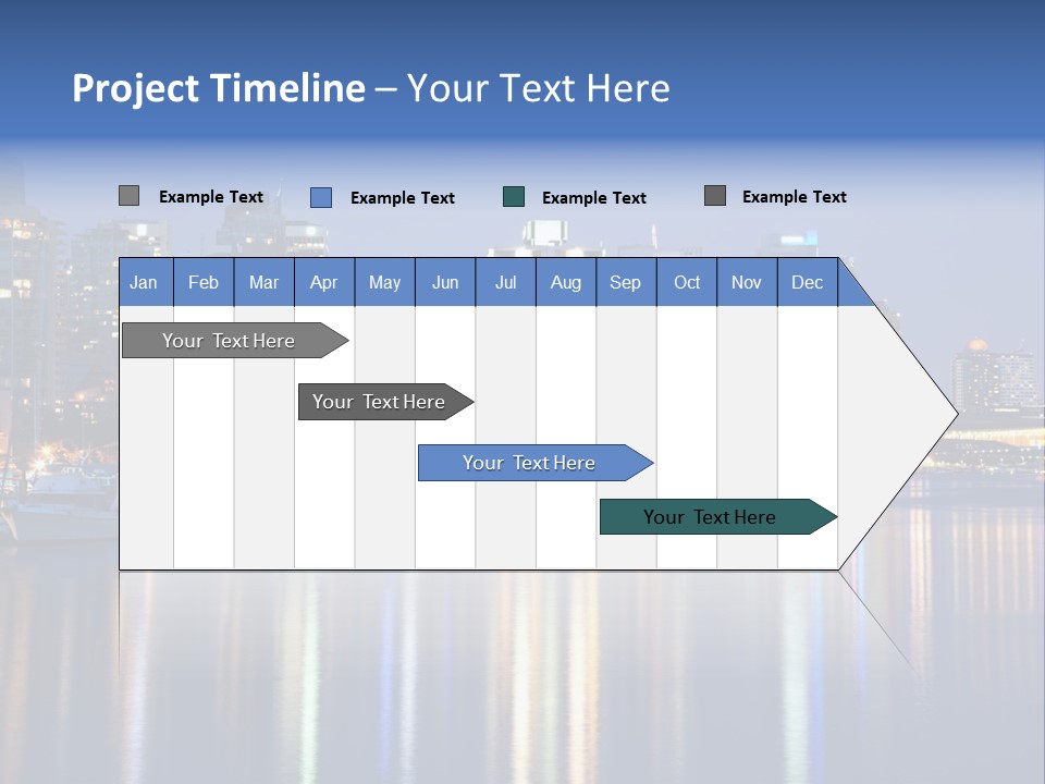 Commercial Financial Columbia PowerPoint Template