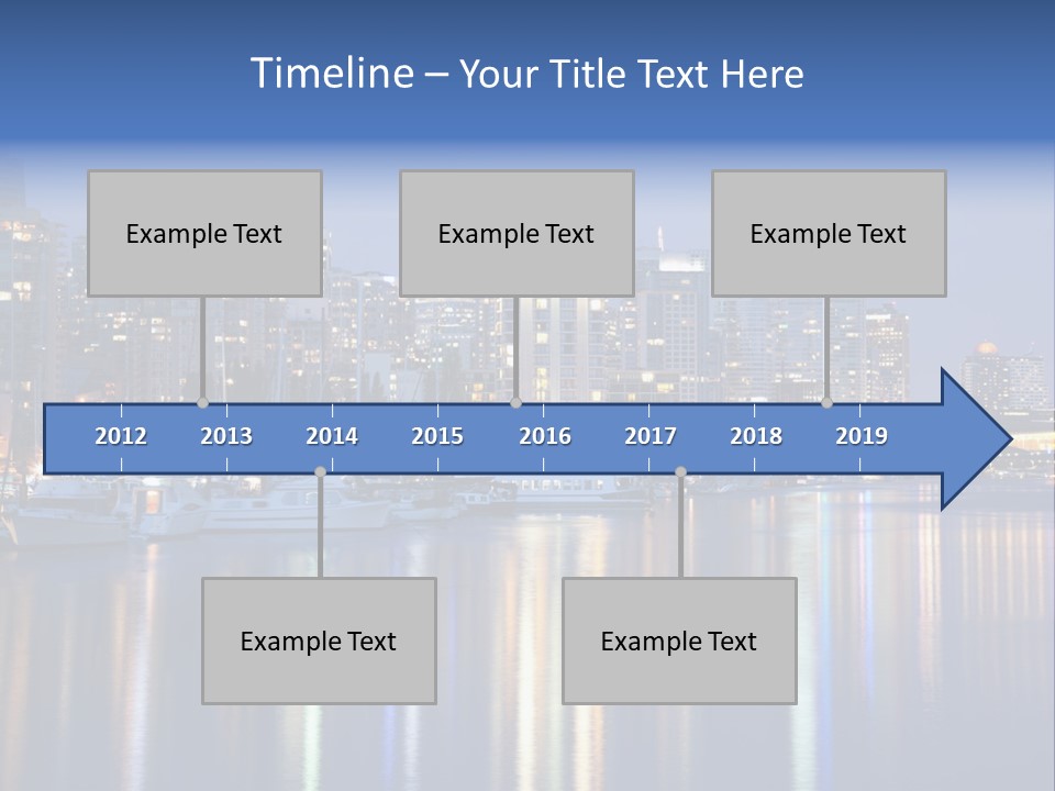 Commercial Financial Columbia PowerPoint Template