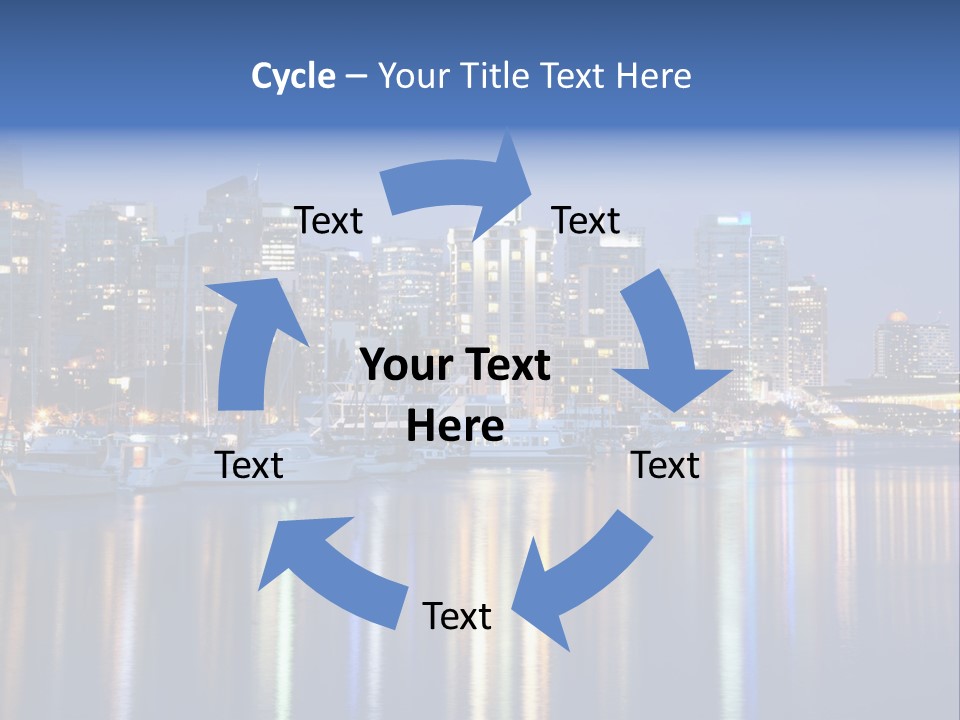 Commercial Financial Columbia PowerPoint Template